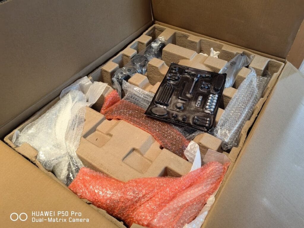 SIHOO DORO C300PRO レビュー
開封　パーツ一覧